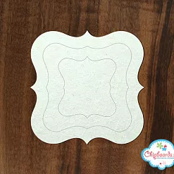 Набор украшений из чипборда "Рамка 2" (Chipboards) Набор украшений из чипборда "Рамка 2" (Chipboards)