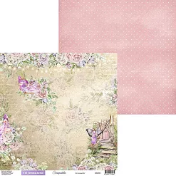 Набор бумаги 30х30 см "Феи", 8 листов (Scrapodelie)