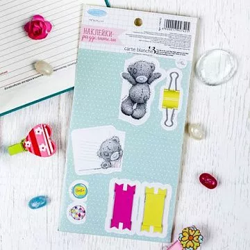 Наклейки-разделители 9х18 см "Me To You. Счастливый билет" (АртУзор)