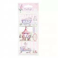 Наклейки объемные 7х14,5 см "Отдыхай" (DoCrafts)