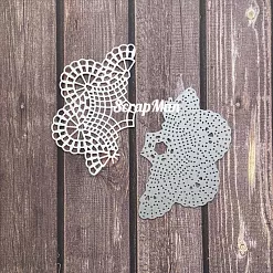 Нож "Кружево 10", 8х9 см (Scrapman)