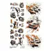 Лист с картинками 10х30 см "Стальное сердце. Старт" (ScrapMania)