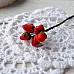 Букет закрытых роз "Красный", 5 шт (Craft) Букет закрытых роз "Красный", 5 шт (Craft)