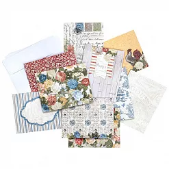 Набор открыток с конвертами "Boulevard" (BoBunny)