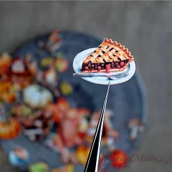 Набор высечек из ткани "Художница Осень", 30 шт (ScrapMania)