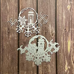 Нож "Декор с фонариком", 8,5х12 см (Scrapman)