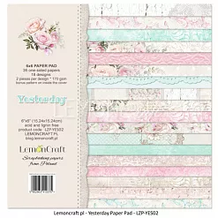 Набор бумаги 15х15 см "Yesterday", 36 листов (Lemon Craft)