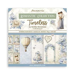Набор бумаги 20х20 см "Timeless", 10 листов (Stamperia) Набор бумаги 20х20 см "Timeless", 10 листов (Stamperia)