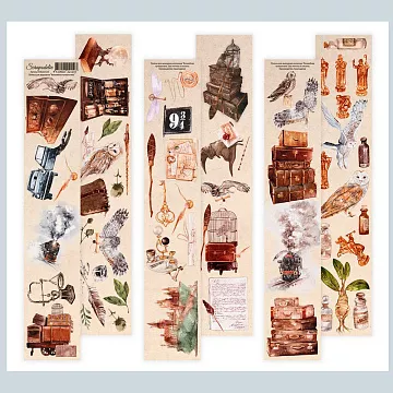 Набор листов для вырезания 6х30 см "Magical journey", 6 шт (Scrapodelie) Набор листов для вырезания 6х30 см "Magical journey", 6 шт (Scrapodelie)