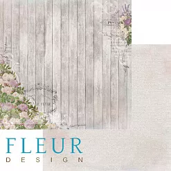 Набор бумаги 15х15 см "Цветы прованса", 24 листа (Fleur-design)