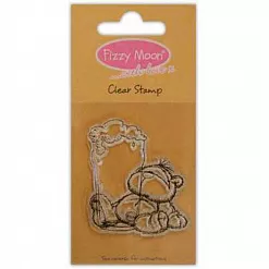 Штамп "Мишка с бокалом" (Fizzy Moon)