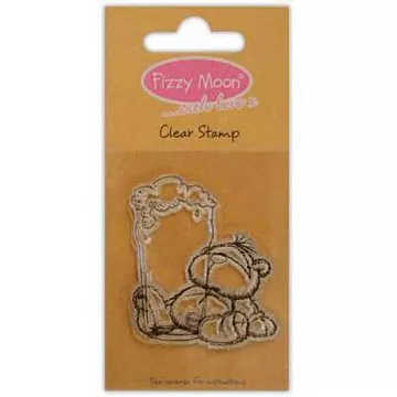 Штамп "Мишка с бокалом" (Fizzy Moon)