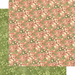 Бумага "Garden goddess. Fields of flowers" (Graphic 45)