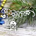 Украшение из чипборда "Серпантин с подвесками 2" (LadyBug)