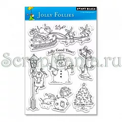 Набор штапов Penny Black "Снеговик"