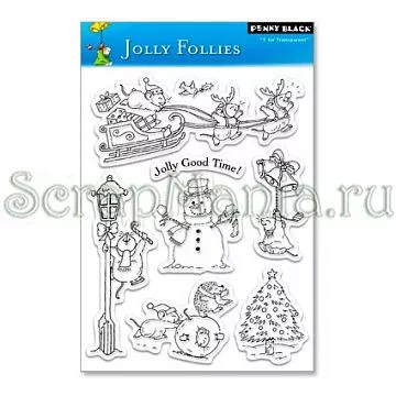 Набор штапов Penny Black "Снеговик"