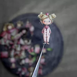 Набор тканевых высечек "Маленькая королева", 30 шт (ScrapMania)