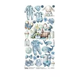 Тканевый лист 13х27 см "Мамино счастье - 8" (Fantasy) Тканевый лист 13х27 см "Мамино счастье - 8" (Fantasy)