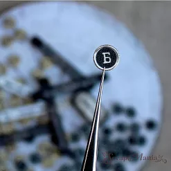 Набор высечек из ткани "Старый архив. Буквы", 168 шт (ScrapMania)