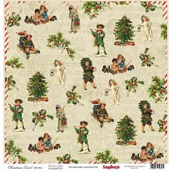 Бумага "Christmas Carol. Рождество" (ScrapBerry's)