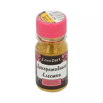 Наполнитель для шейкера "Блестки. Золотая голография 02", 20 гр (Love2art) Наполнитель для шейкера "Блестки. Золотая голография 02", 20 гр (Love2art)