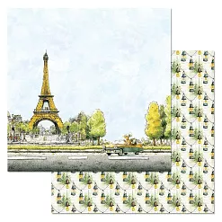 Набор бумаги 20х20 см "СуперБабушка", 12 листов (ScrapMania)