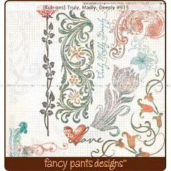 Натирки "Лилия" (Fancy Pаnts)