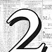 Цифра-оверлей "2", 1 лист (Daisy d's) Цифра-оверлей "2", 1 лист (Daisy d's)