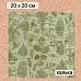 Калька 20х20 см "Заповедник 21", плотность 110 гр/м2 (ScrapMania)