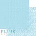 Набор бумаги 20х20 см "Шебби Шик Базовая 2.0", 12 листов (Fleur-design)