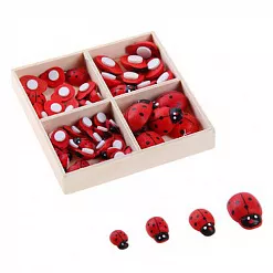 Набор деревянных украшений "Букашки"