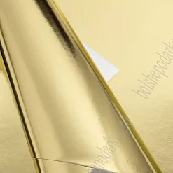 Отрез экокожи А4 "Зеркальный. Золото 3" Отрез экокожи А4 "Зеркальный. Золото 3"