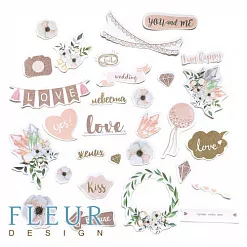 Набор вырубок "Скажи "Да!" (Fleur-design)