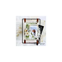 Бумага 30х30 см "White Roses. Flowers" (ScrapAndMe) Бумага 30х30 см "White Roses. Flowers" (ScrapAndMe)