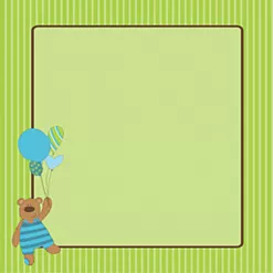 Бумага "Наш малыш. Медвежонок" (Scrap Inspiration)