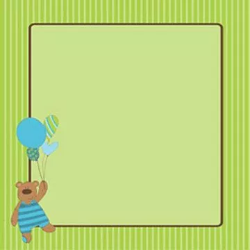 Бумага "Наш малыш. Медвежонок" (Scrap Inspiration)