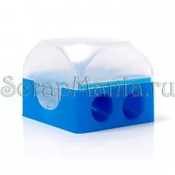 Точилка с двумя отверстиями отверстиями с контейнером (Attache)