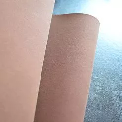 Отрез искусственной замши 30х69 см "Имбирный пряник" (Pty Китай)