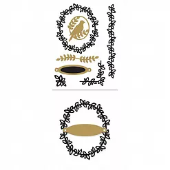 Набор ножей для вырубки "Лавровый венок" (DoCrafts) Набор ножей для вырубки "Лавровый венок" (DoCrafts)