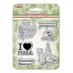 Набор штампов "Итальянские каникулы. Итальянский ресторанчик" (ScrapBerry's)