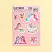 Наклейки 11х16 см «Единорожки» (АртУзор)