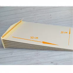 Переплет на 6 разворотов, с листами 20х30, цвет золотой, шаг 0,7 см