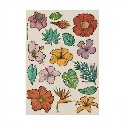 Набор украшений из чипборда "Цветной. Тропики" (Mr.Painter) Набор украшений из чипборда "Цветной. Тропики" (Mr.Painter)