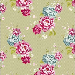Отрез ткани 50х70 см "Цветочный мотив, цвет хаки" (Tilda) Отрез ткани 50х70 см "Цветочный мотив, цвет хаки" (Tilda)