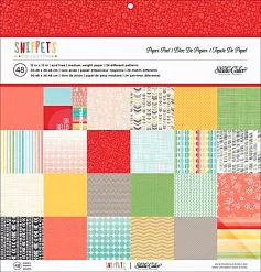 Набор бумаги 30х30 см "Лоскутки", 48 листов Набор бумаги 30х30 см "Лоскутки", 48 листов