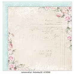 Набор бумаги 15х15 см "Yesterday", 36 листов (Lemon Craft)
