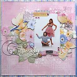 Набор бумаги 15х15 см "Harmony", 36 листов (BoBunny)