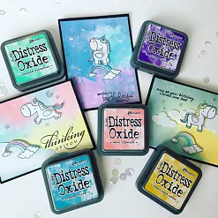 Штемпельная подушечка Distress Oxide "Abandoned coral" (Ranger)