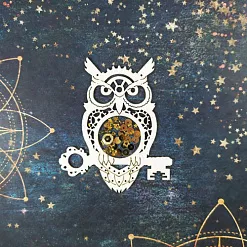 Шейкер "Филин. Маленький", 8х6,8 см (CraftStory) Шейкер "Филин. Маленький", 8х6,8 см (CraftStory)