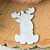 Украшение из чипборда "Олень" (ScrapКрым)